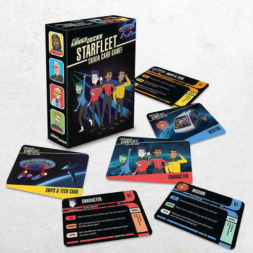 STAR TREK LOWER DECKS TRIVIA DECK