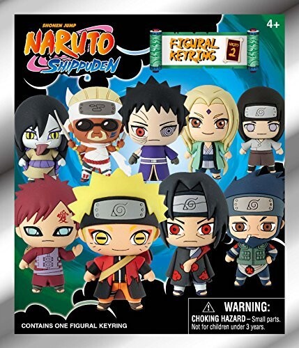 Naruto Tomonui Plush Bag Clips Series 2 - Colorful Cute