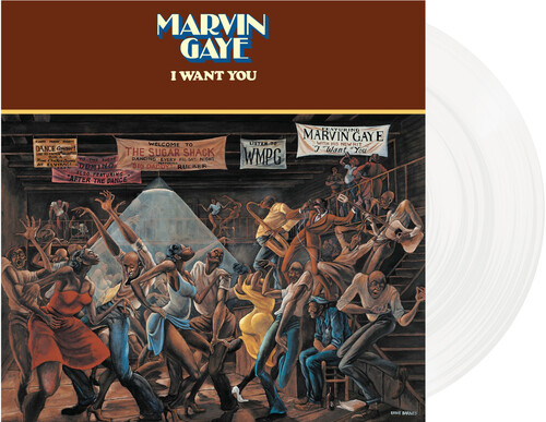 Marvin Gaye - I Want You  [Import Limited Edition White LP]