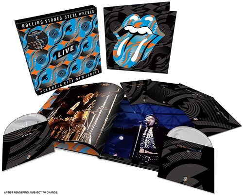 The Rolling Stones - Steel Wheels Live: Live From Atlantic City, NJ, 1989 [3CD/2DVD/Blu-ray Deluxe Edition]