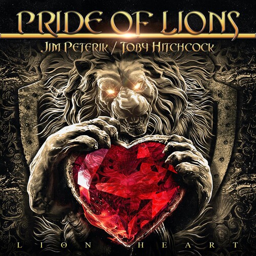 Pride Of Lions - Lion Heart vinyl record cover
