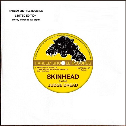 Judge Dread - Skinhead / Belle Of Snodland Town