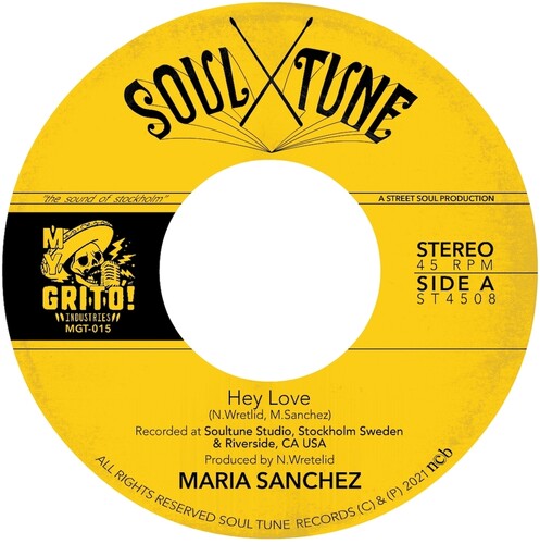 Maria Sanchez - Hey Love B/W Give Me Your Lovin4