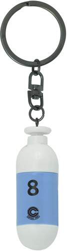 Dragon Ball Z - Keychain - 3D Blue Capsule Corp.