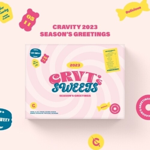 Cravity - 2023 Season's Greetings (Crvt's Sweets) (W/Book)