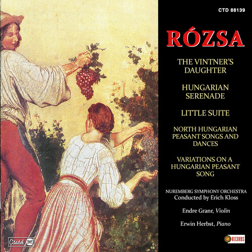 Vintner's Daughter Hungarian Serenade Little Suite North Hungarian    Peasant Songs