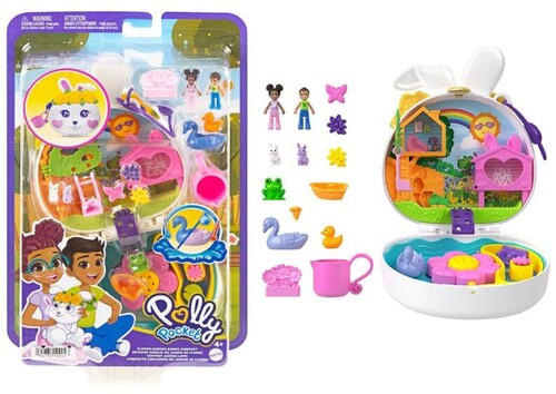 POLLY POCKET WORLD GARDEN BUNNY