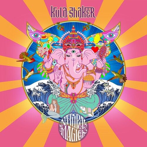 Kula Shaker - Natural Magic vinyl record cover