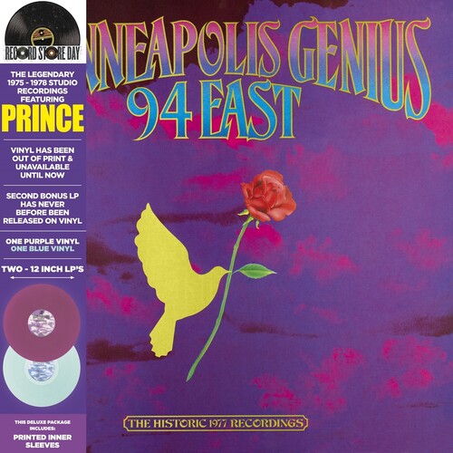 94 East / Prince - Minneapolis Genius [Indie Exclusive] (Blue) (Bonv) [Colored Vinyl]