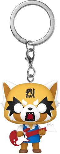 FUNKO Keychain Sanrio: Aggretsuko with Guitar