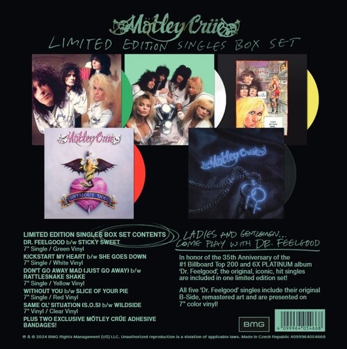 Motley Crue - Dr Feelgood (35th Anniversary 7" Single Boxset) [RSD Black Friday 2024]