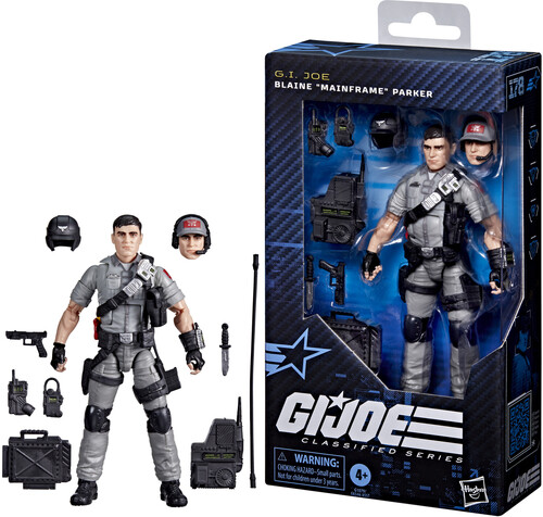 Hasbro Collectibles - G.I. Joe - Classified Series - #178, Blaine “Mainframe” Parker Action Figure