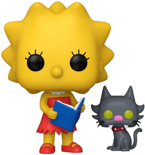 POP & BUDDY SIMPSONS S11 LISA & SNOWBALL