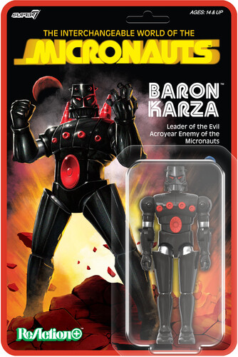 MICRONAUTS REACTION+ WAVE 01 - BARON KARZA