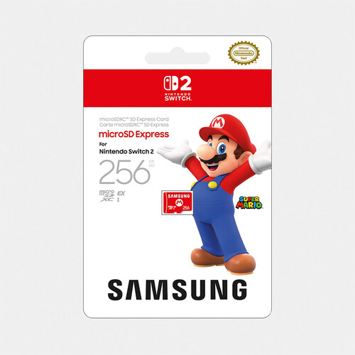 Switch 2 Accessory:  Samsung microSD Express Memory Card 256GB