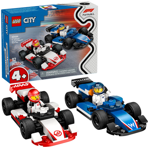FORMULA 1 F1 WILLIAMS RACING & HAAS F1 RACE CARS