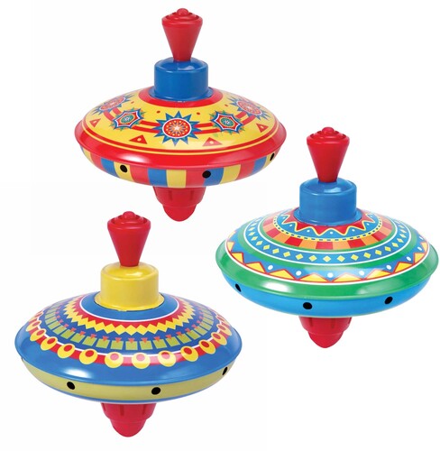 Schylling Little Tin Tops - 1 ea. - Assorted Colors (1 Random Toy per Transaction)