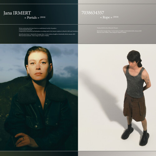 Jana Irmert / 7038634357 - Portals / Rope vinyl record cover