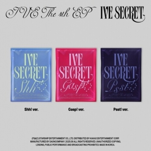 Ive Secret - Random Cover - incl. Photobook, Instant Photo + Photocard