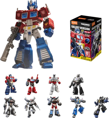 Blokees - Transformers - Galaxy Version - Wv1: Roll Out Model Kit 9ct Display PDQ
