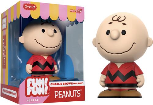 Super7 - Peanuts - FUN! FUN! - Charlie Brown (Red Shirt)