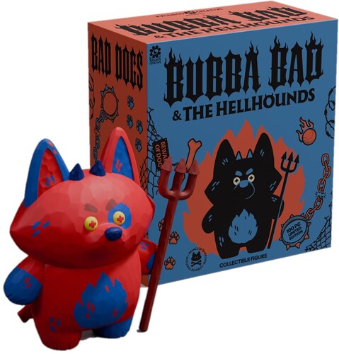 Kaleidos Bubba Bad & The Hellhounds Limited Edition Art Vinyl Figure