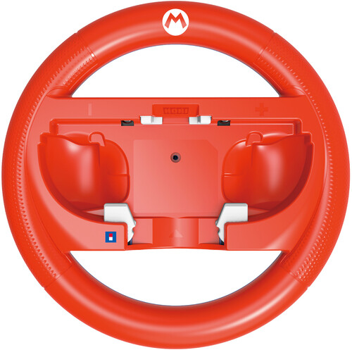 Switch 2 Accessory: Racing Wheel Attachment-HORI Mario Kart Racing MARIO Edition:Officially Licensed by Nintendo