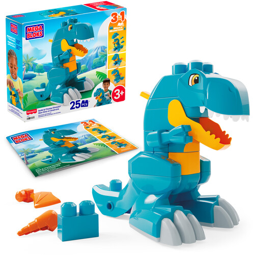 PRECOOL BUILD & CHOMP DINOSAUR