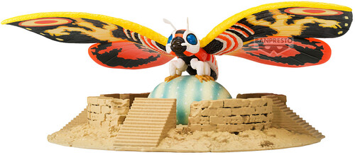 TOHO MONSTER SERIES ART VIGNETTE MOTHRA 1996 STAT