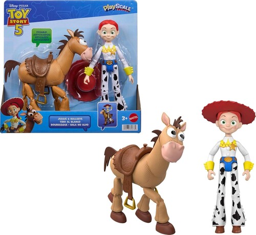 TOY STORY JESSIE & BULLSEYE POSABLE 2 PACK