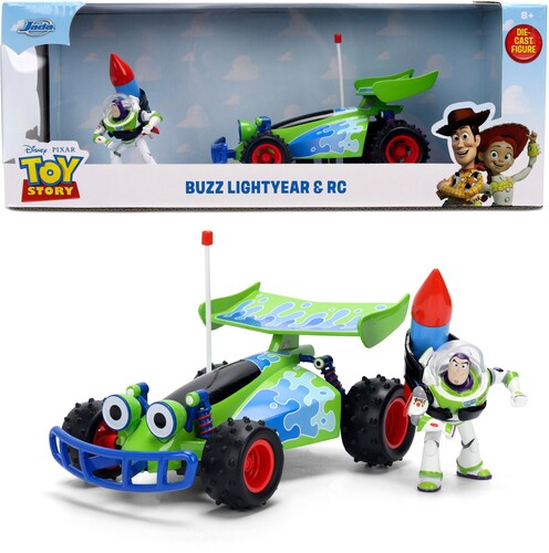 JADA 1/ 24 HWR RC TOY STORY CAR & BUZZ LIGHTYEAR