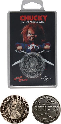 CHUCKY LTD ED COLLECTIBLE COIN