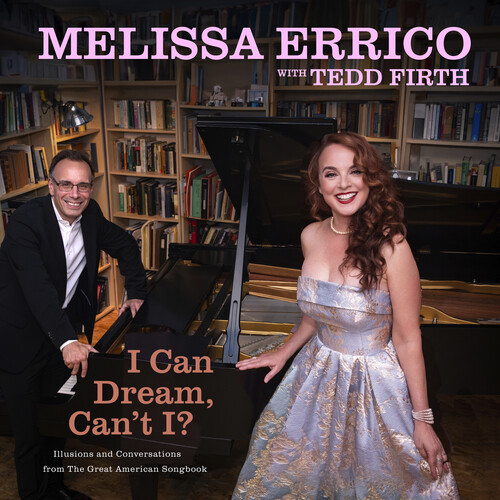 Melissa Errico - I Can Dream Can't I? (Blue) vinyl record cover