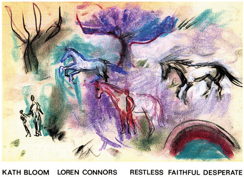 Kath Bloom / Connors,Loren - Restless Faithful Desperate (Can) vinyl record cover