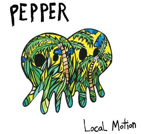 Pepper - Local Motion [Indie Exclusive Limited Edition Green w/ Blue/Yellow Splatter LP]