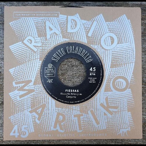 Ricaurte Arias / Orquesta Pacho Galan - Fiestas / Estambul vinyl record cover