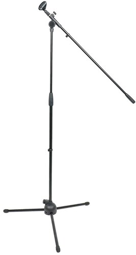 Gemini Mbst01 Professional Microphone Stand - Gemini MBST-01 Professional Microphone Stand - Adjustable Steel Construction (Black)