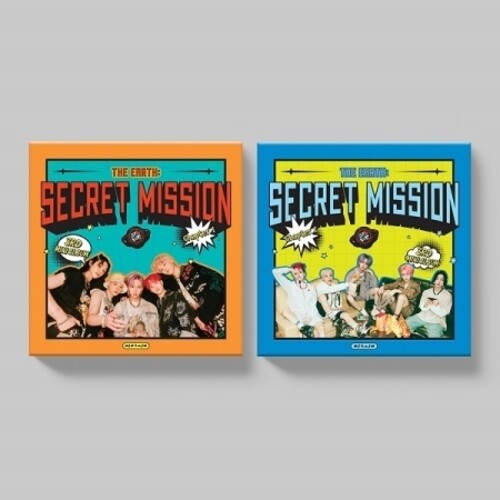 Earth: Secret Mission (incl. Photobook, Sticker, Mission Card, Bookmark, Selfie Photocard ,Figure Photocard + Poster)