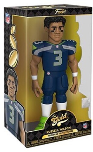 Funko Gold 12 NFL: - Seahawks- Russell Wilson (Styles May Vary) (Vfig)