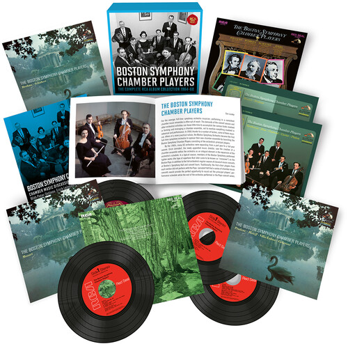 Boston Symphony Chamber Players / Brahms - Complete RCA Album Collection vinyl record cover