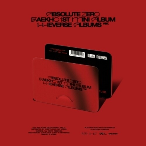 Absolute Zero - Weverse Albums Version - incl. 2 Photocards