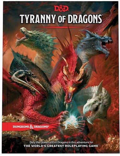 Wizards of the Coast - Tyranny of Dragons: Hoard of the Dragon Queen + The Rise of Tiamat (Dungeons & Dragons, D&D)