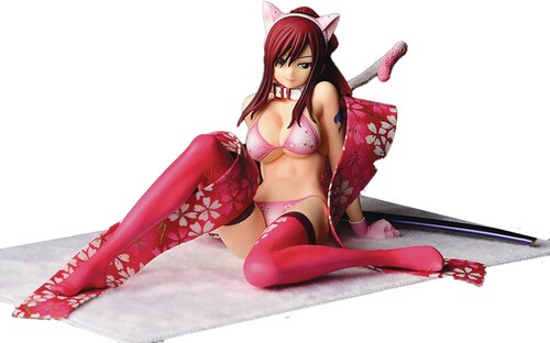 FAIRY TAIL ERZA SCARLET CHERRY BLOSSOM GRAVURE FIG