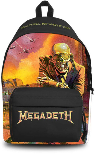ROCKSAX MEGADETH PEACE SELLS DAYPACK BLK