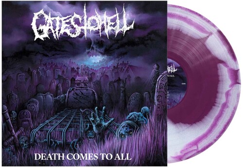 Death Comes to All - Purple/ White Swirl