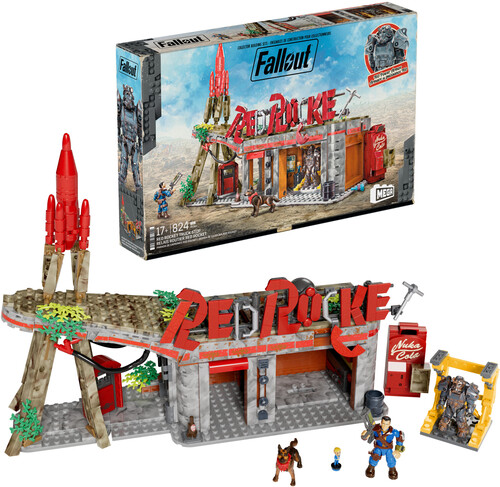 MEGA BLOKS FALLOUT RED STATION