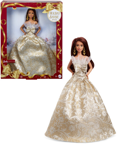Mattel Collectible - Barbie Holiday Doll 2025, Latina