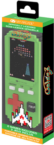 MYARCADE DGUNL7132 GALAGA PIXEL POCKET PRO HANDHEL