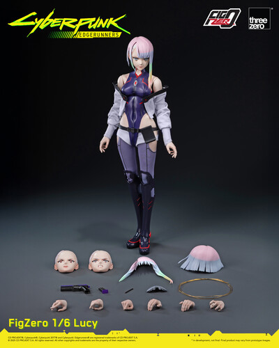 CYBERPUNK: EDGERUNNERS FIGZERO 1/ 6 LUCY ACTION FIG