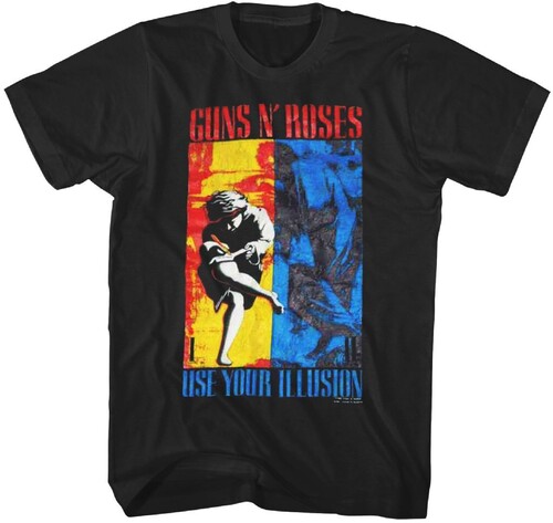 Guns N' Roses - 1991 Use Your Illusion T-Shirt - XL Black 1216188506